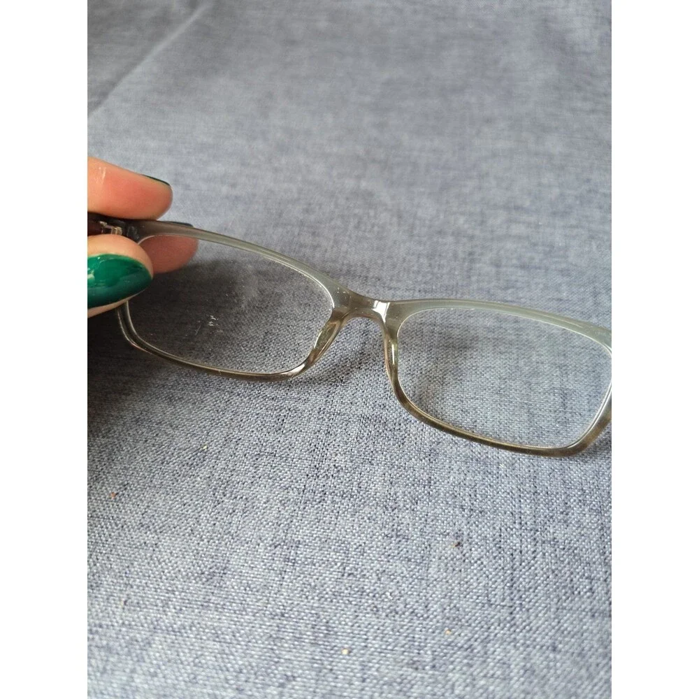 Fossil Eyeglasses TIFFANY 1 Hazel Rectangular Full Rim Plastic Frame Womens